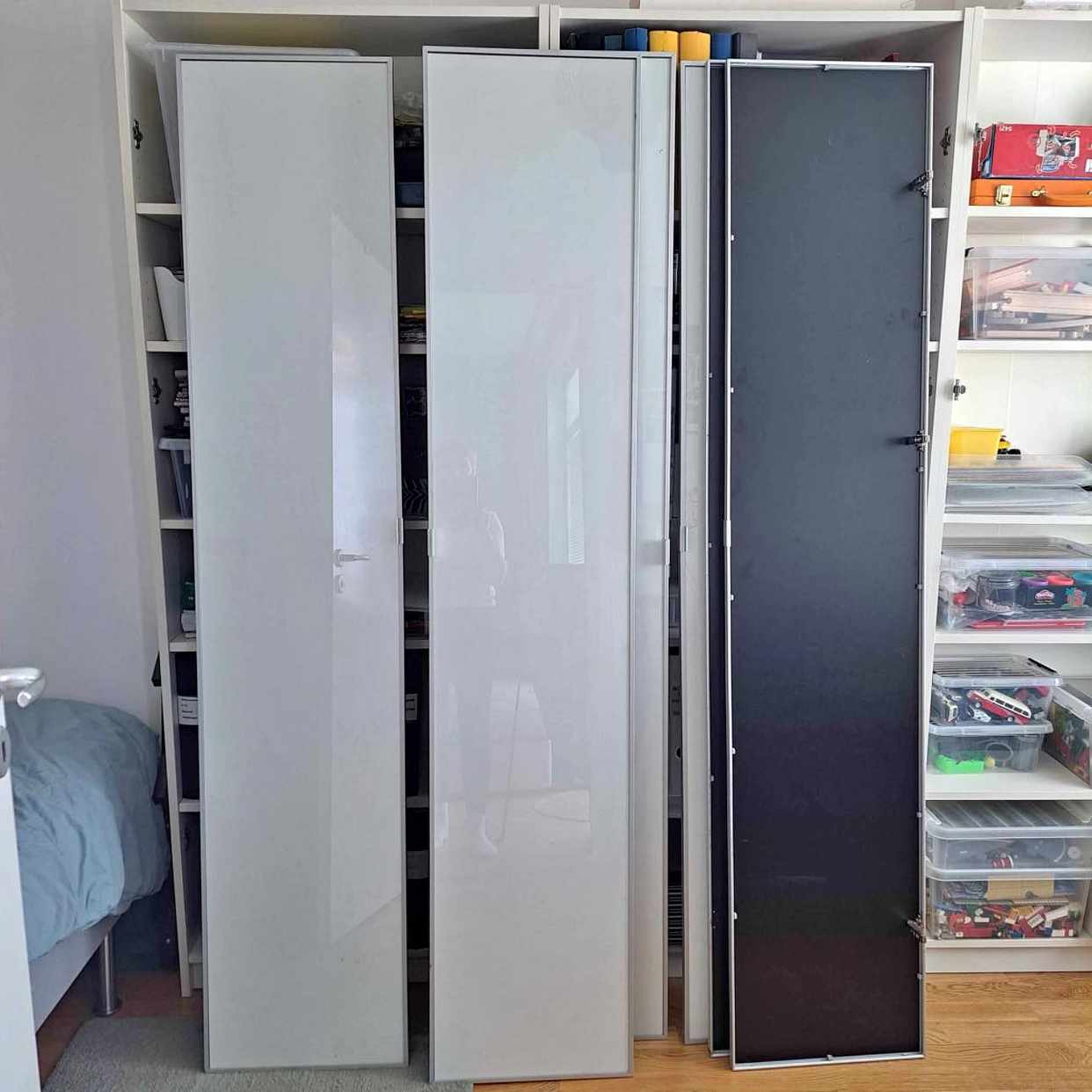 image of 6 st dörrar till bokhylla - 