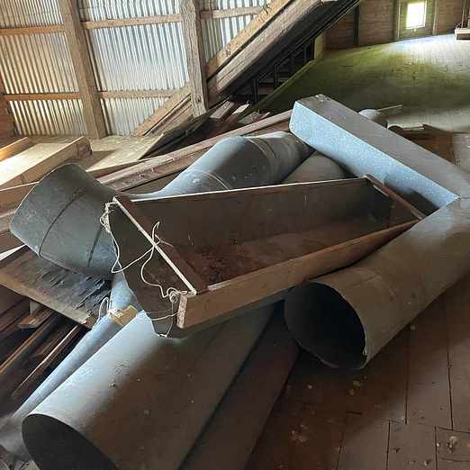 image of Större rör ventilationsrö - Borrby