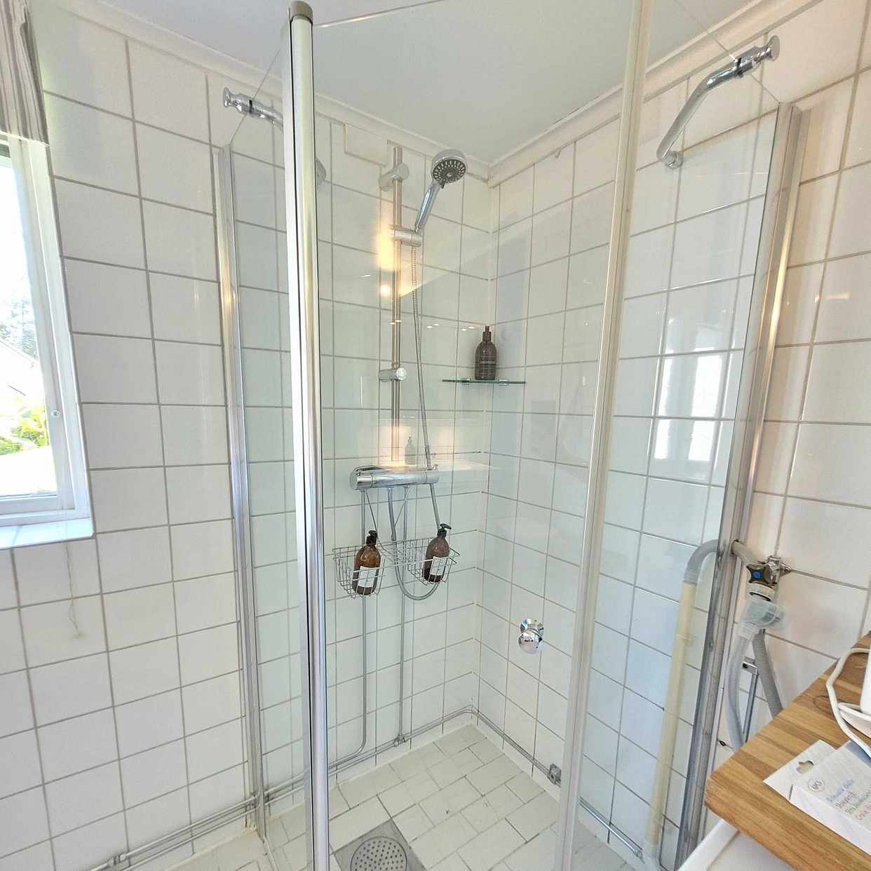image of Duschhörn bortskänkes - Täby