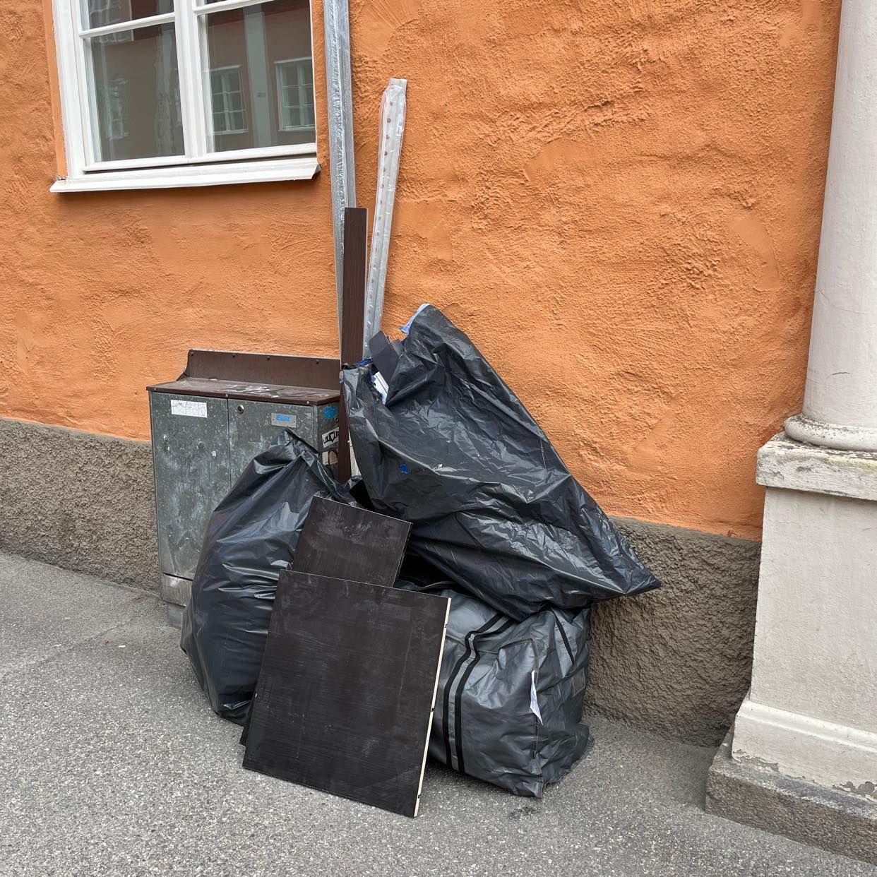 image of Paint and cardbord, wood - Stockholm