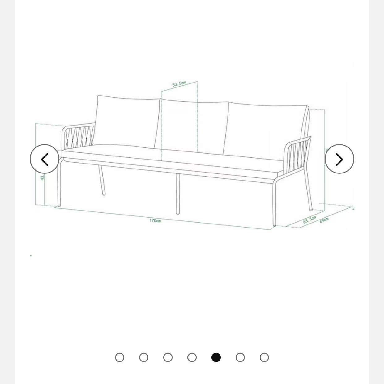 image of Upphämtning av utesoffa - 