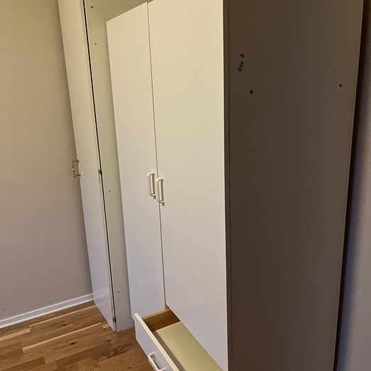 image of White Wardrobe - Skärholmen