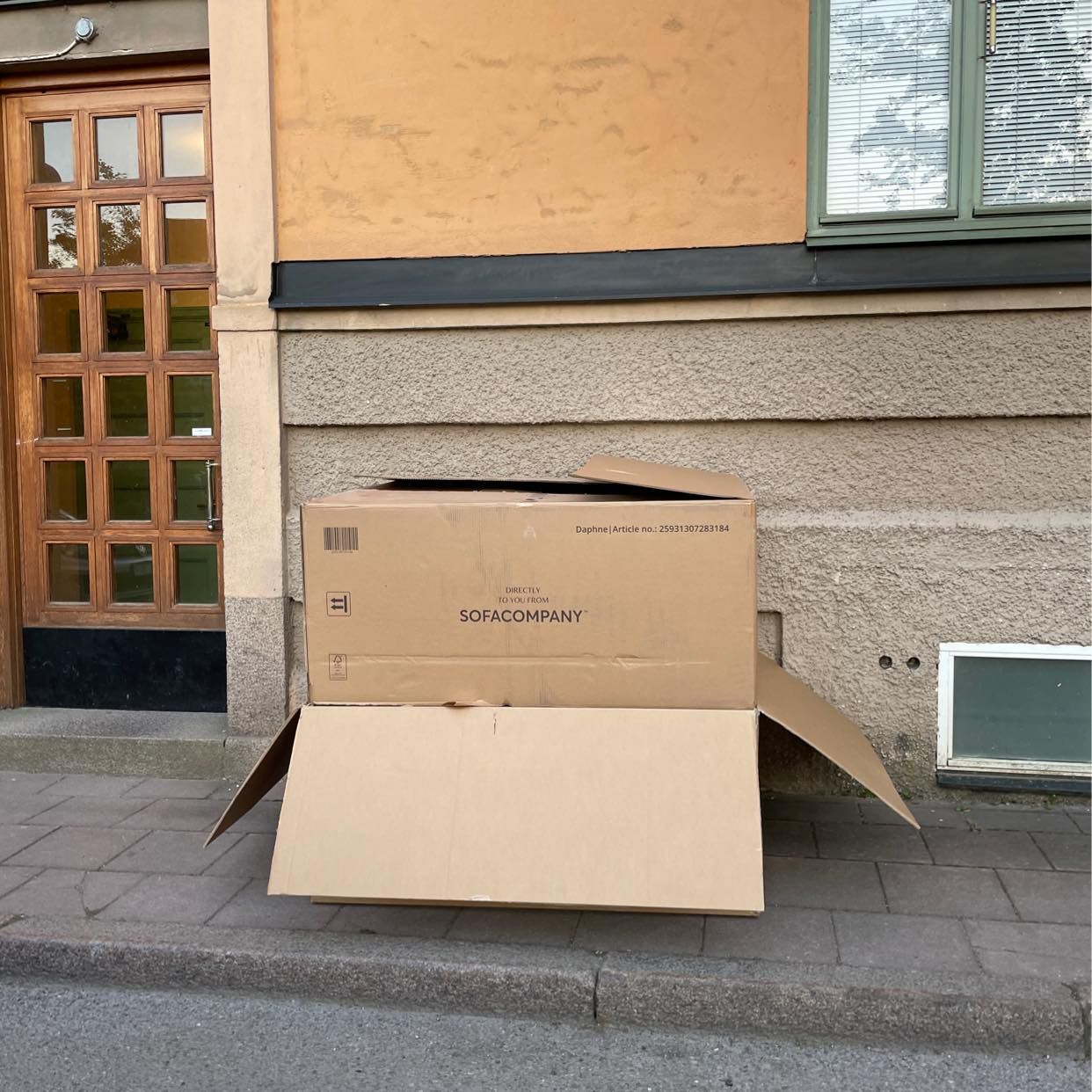 image of Papperskartonger - Stockholm