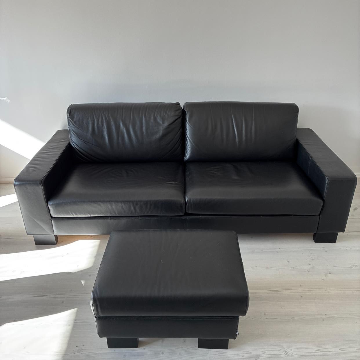 image of Sofa and footstool - 