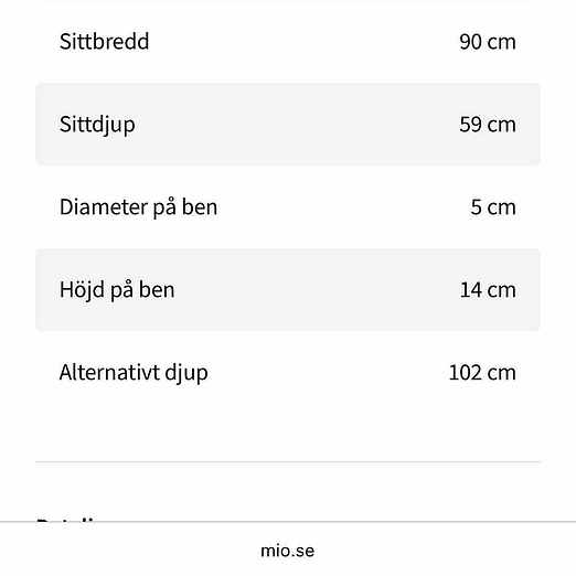 image of Soffa - Solna
