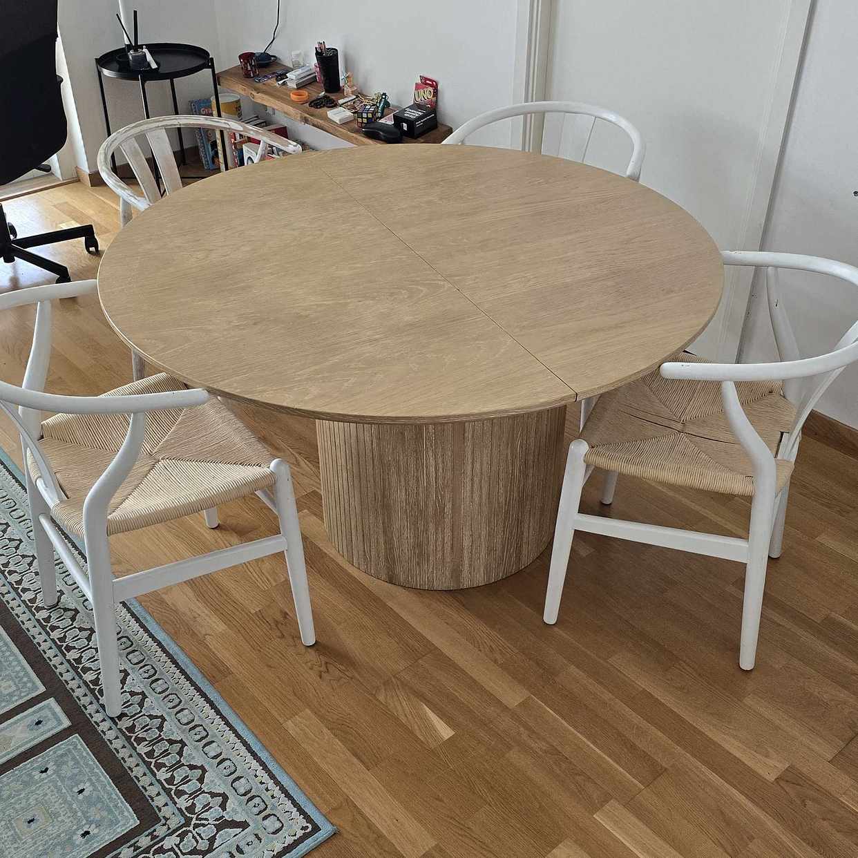 image of Dining table and 4 chairs - Stockholm