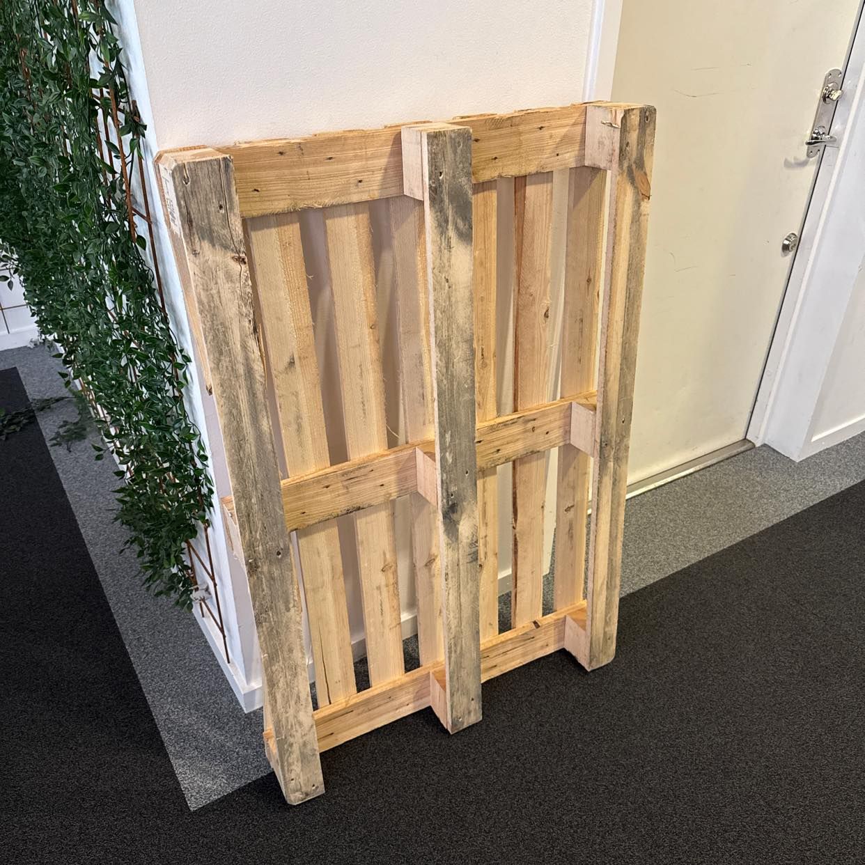 Get rid of wood pallet