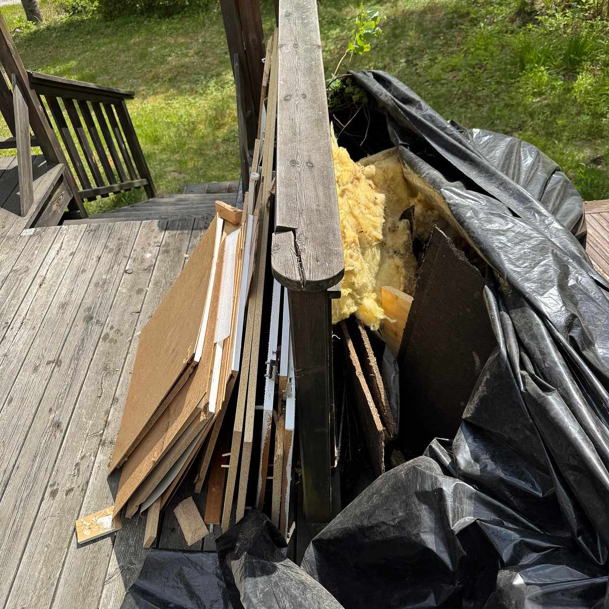 image of Wood, plastic +insulation - Frötuna