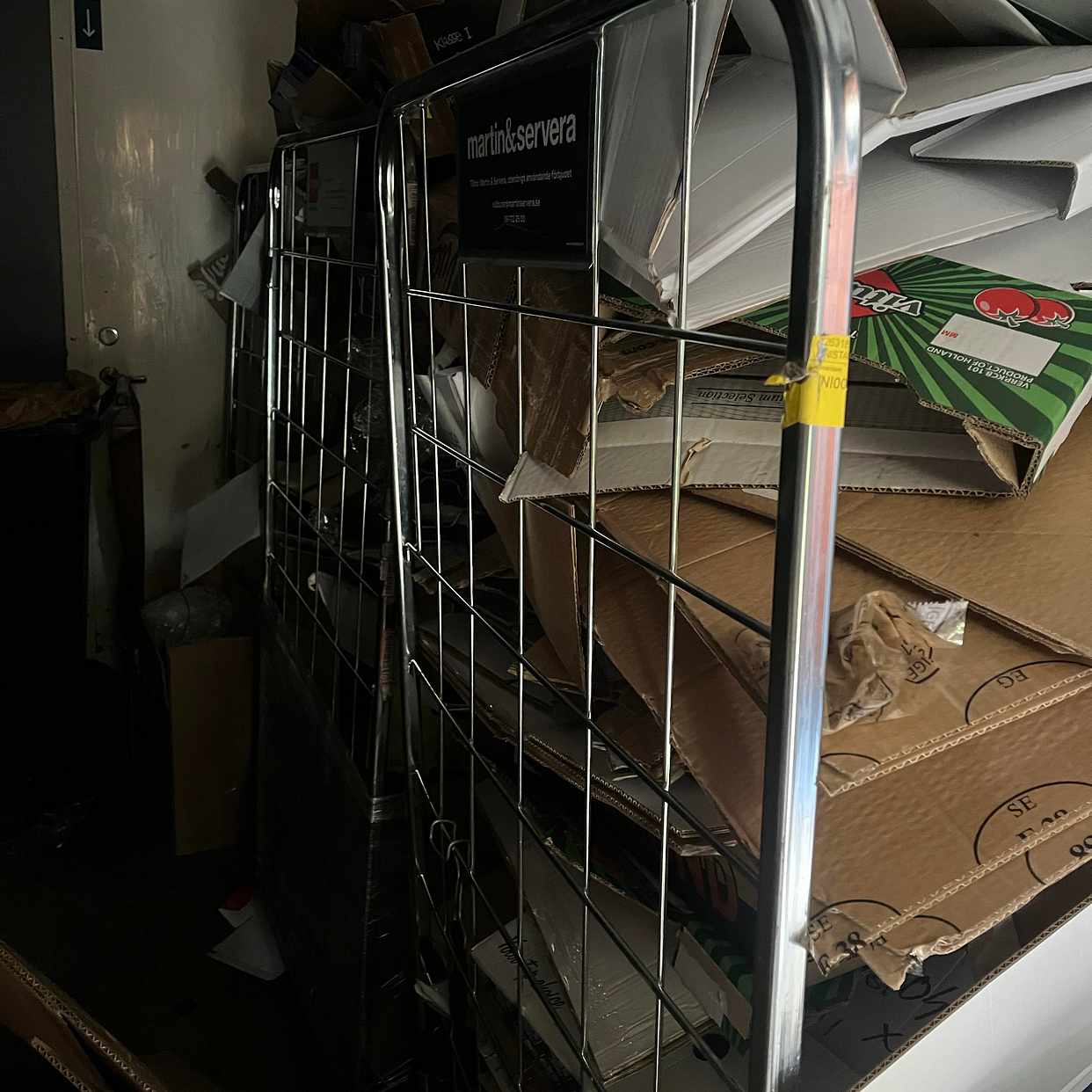 image of Wellpapp, plast och sopor - Bromma
