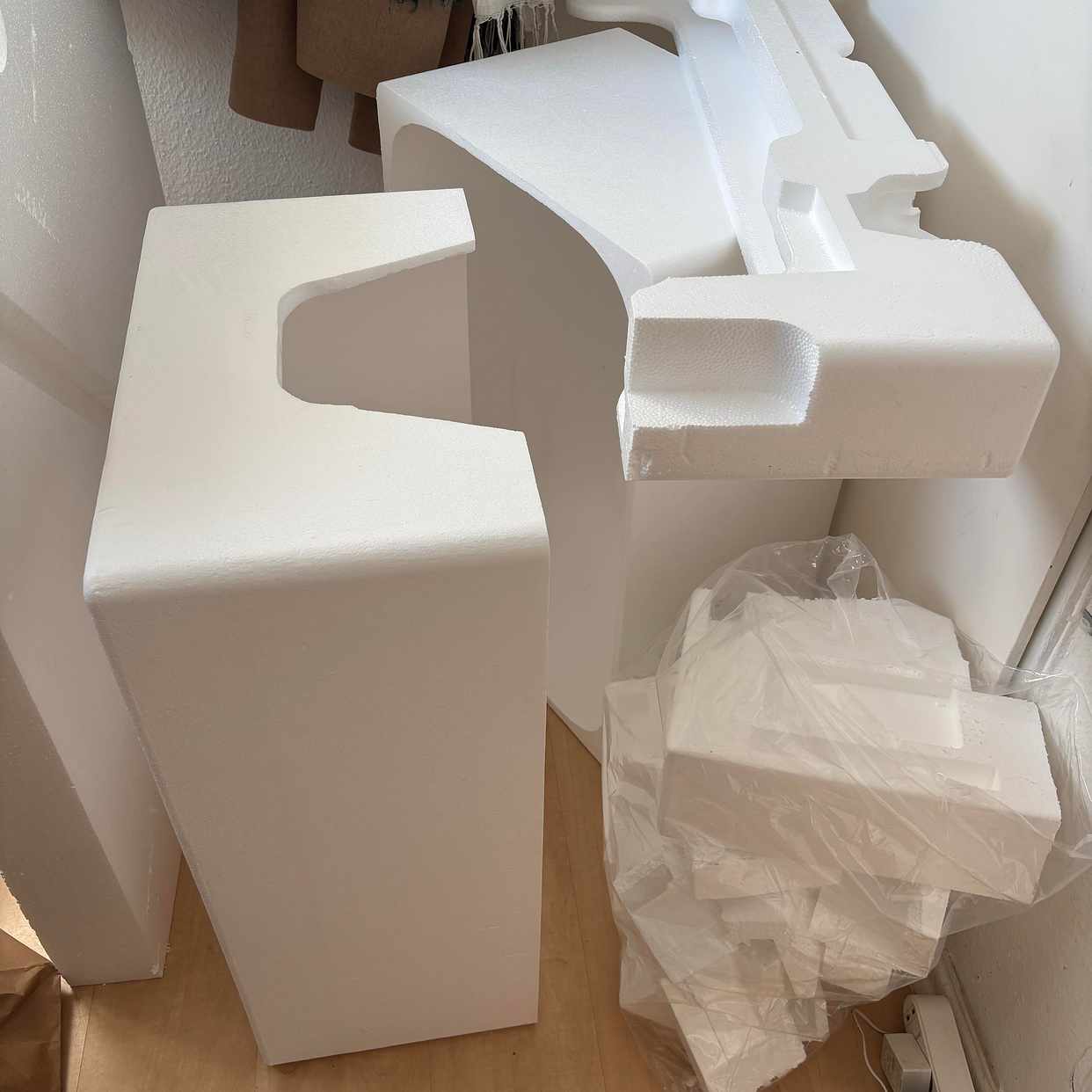 image of cardboards + styrofoam - Berlin