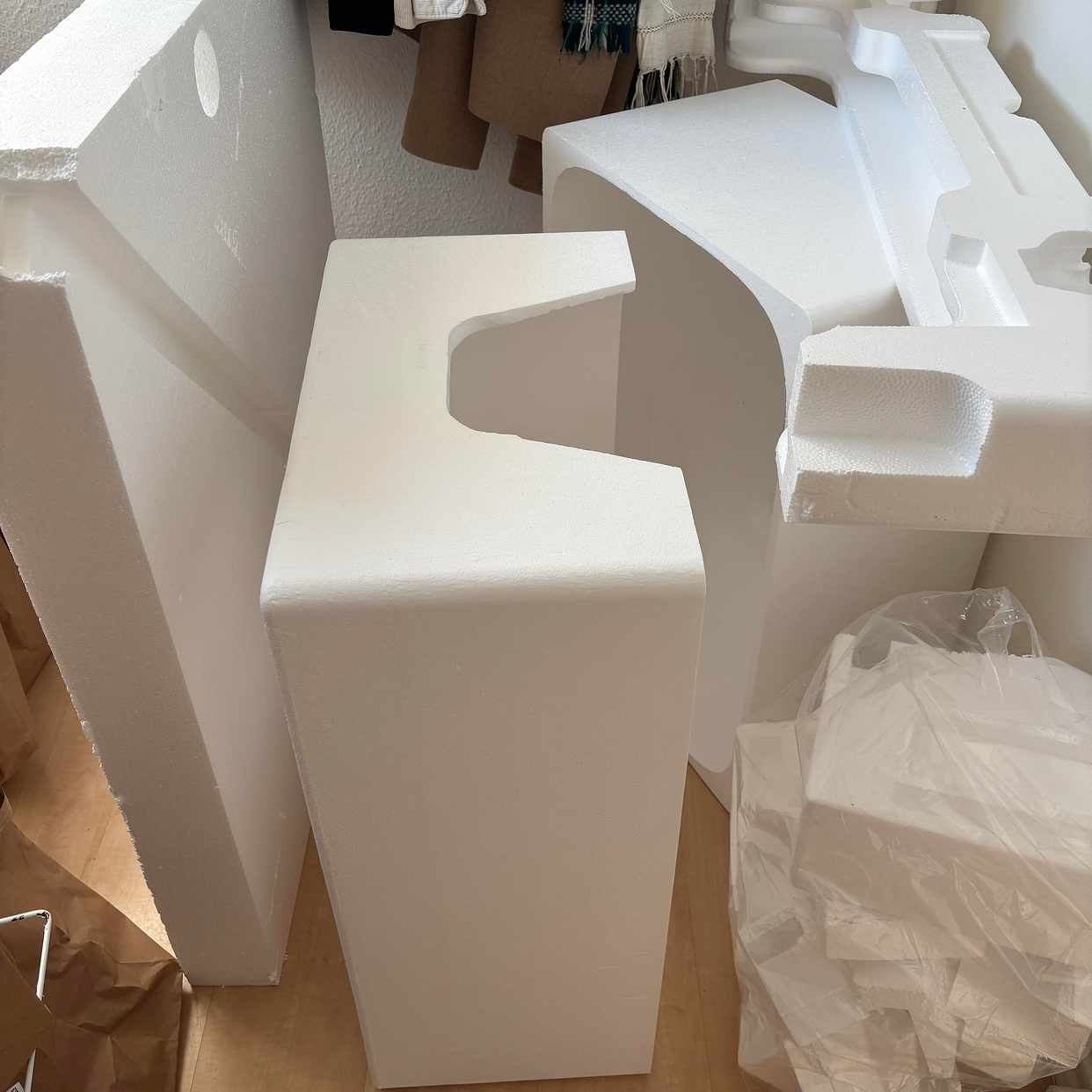 image of cardboards + styrofoam - Berlin
