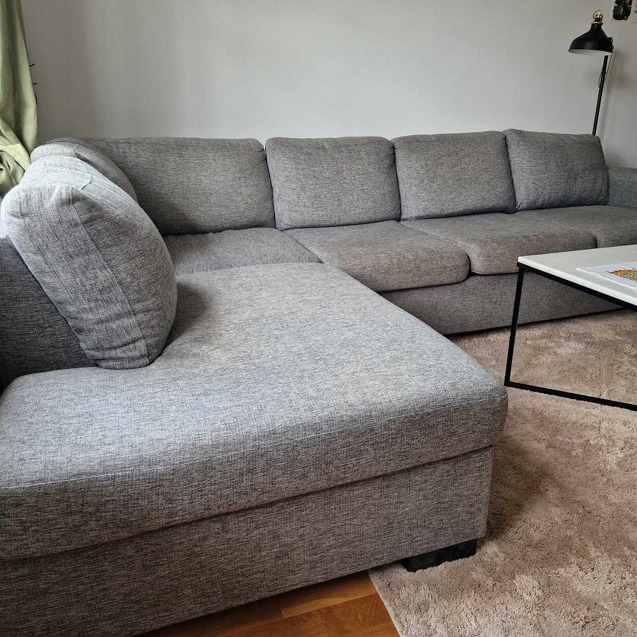 image of 4-sits soffa + schäslong - Johanneshov