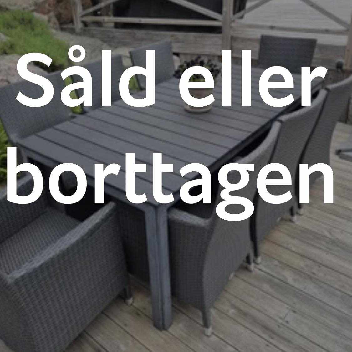 image of 1 bord 8 stolar Dynor - 