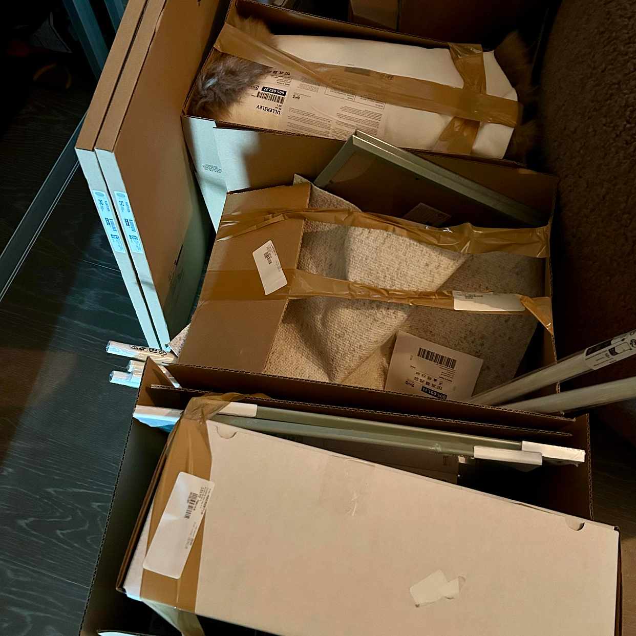 image of Flytt av IKEA-beställning - 