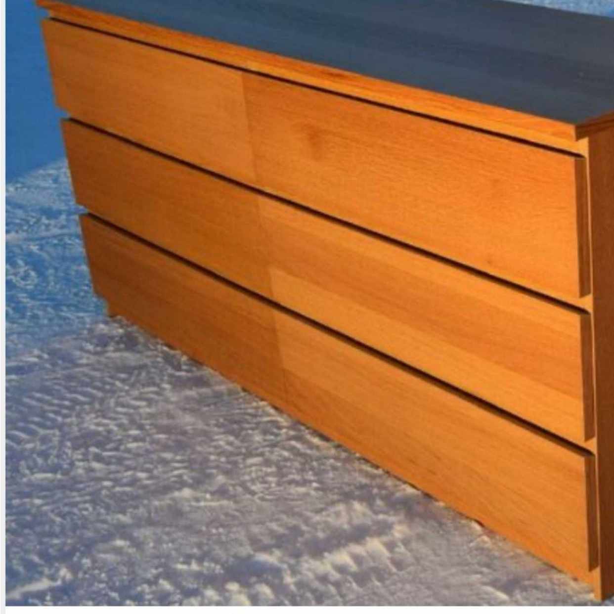 image of Tv bänk o en malm byrå - Farsta