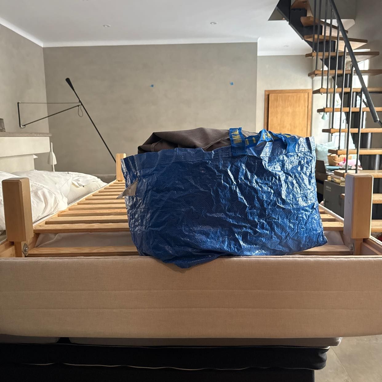 image of Säng 120 cm plus madrass - 
