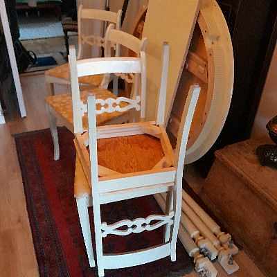 image of Bord och 4 stolar - 