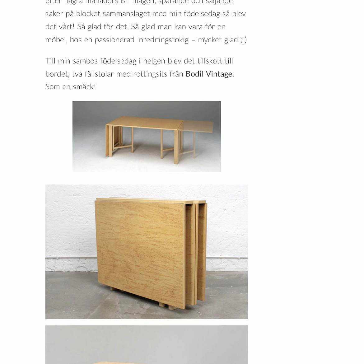 image of Table ( FRAGILE/ÖMTÅLIGT) - 