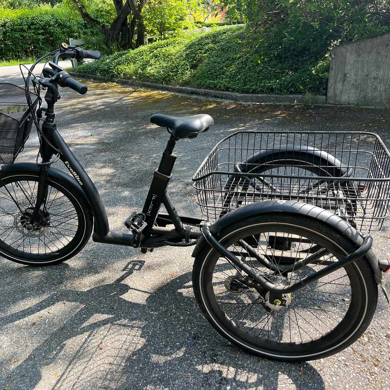 image of Transport av trehjuling - 