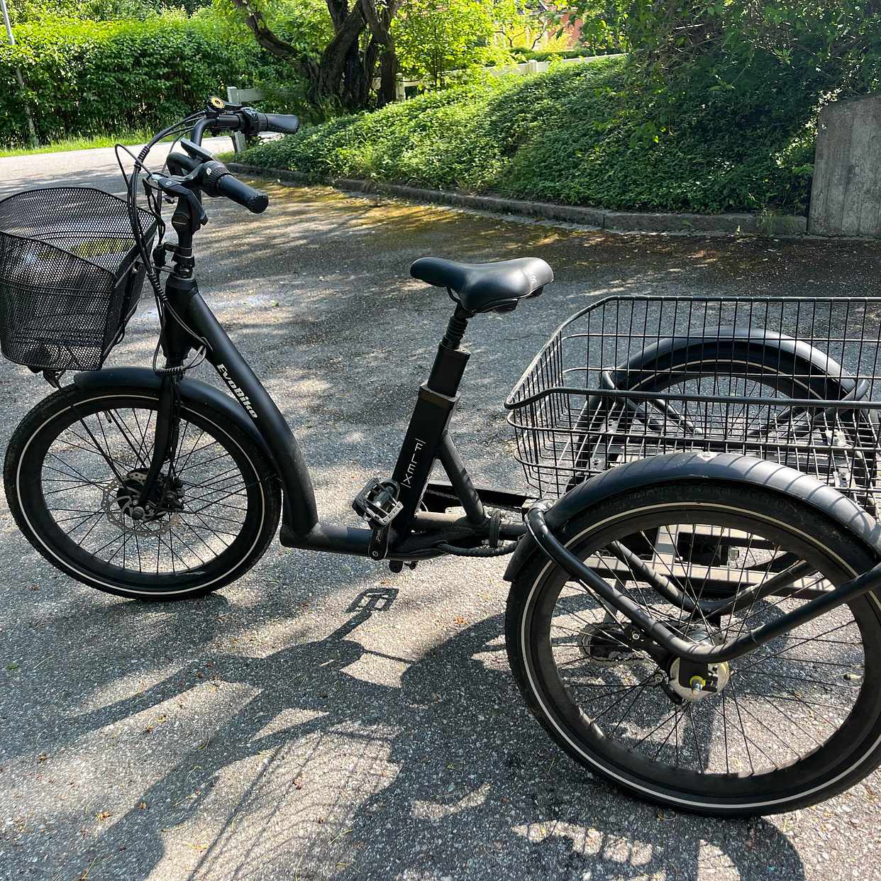 image of Transport av trehjuling - 