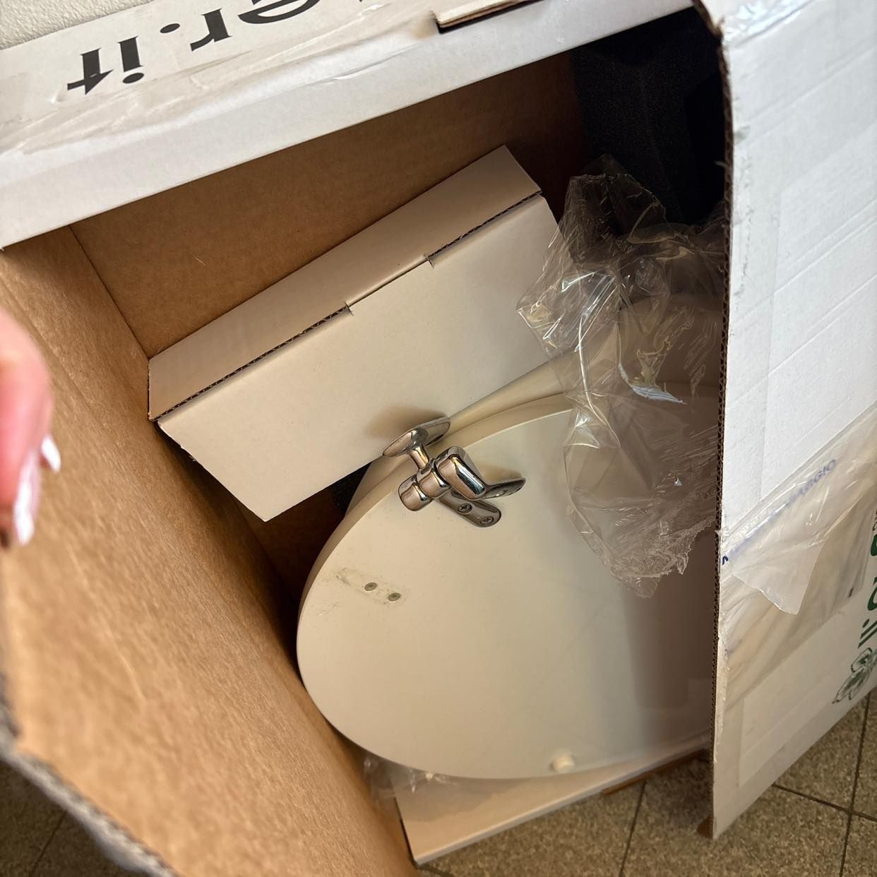 image of Cardboard, Toilet Seat & - Stockholm