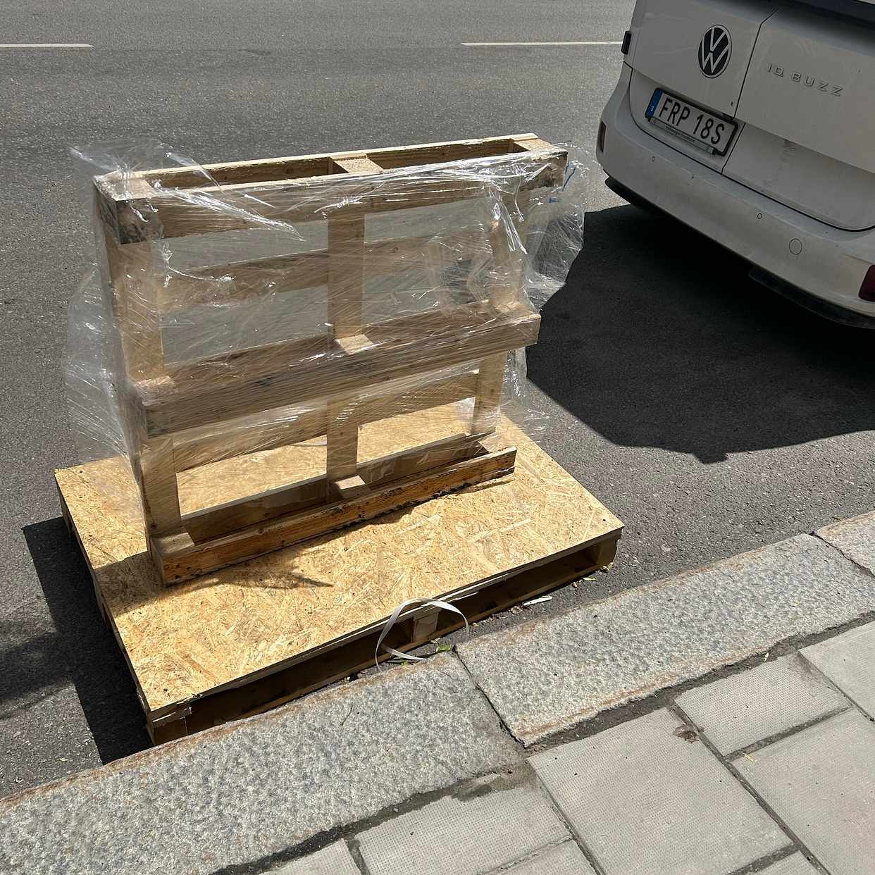 image of Liten lastpall - Stockholm