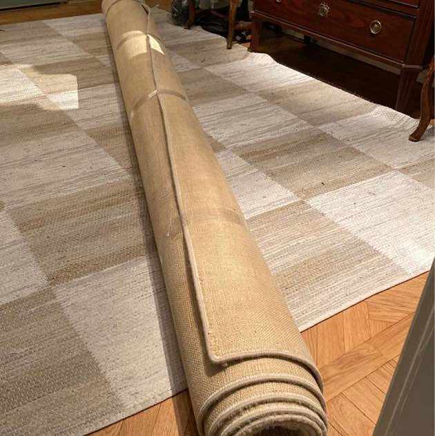 image of En rullad matta, 4 meter - 