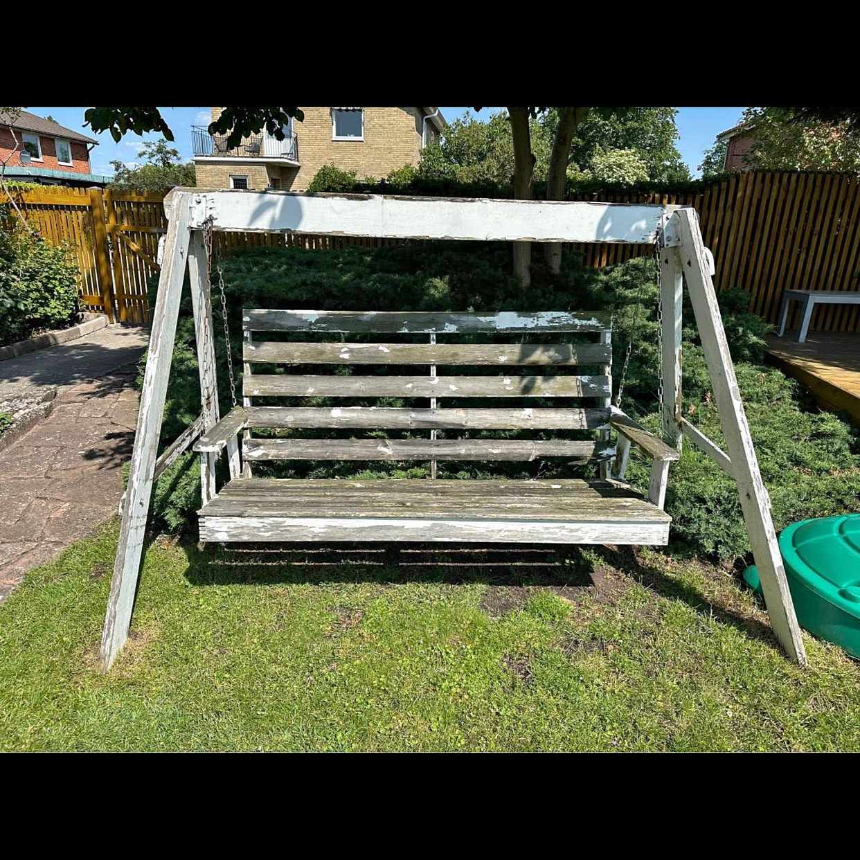 image of En hammock ska flyttas - 