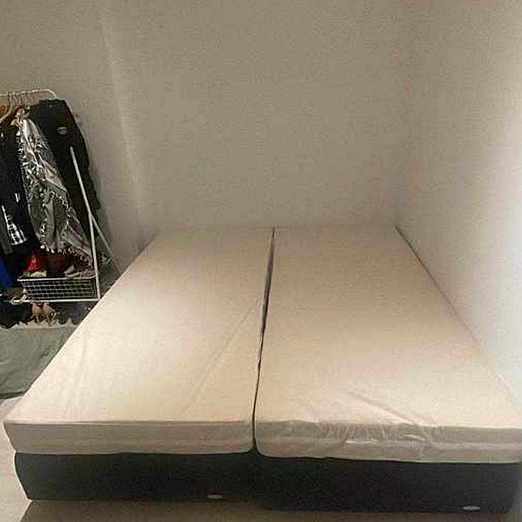 image of säng 2 x 80 och madrass - Spånga