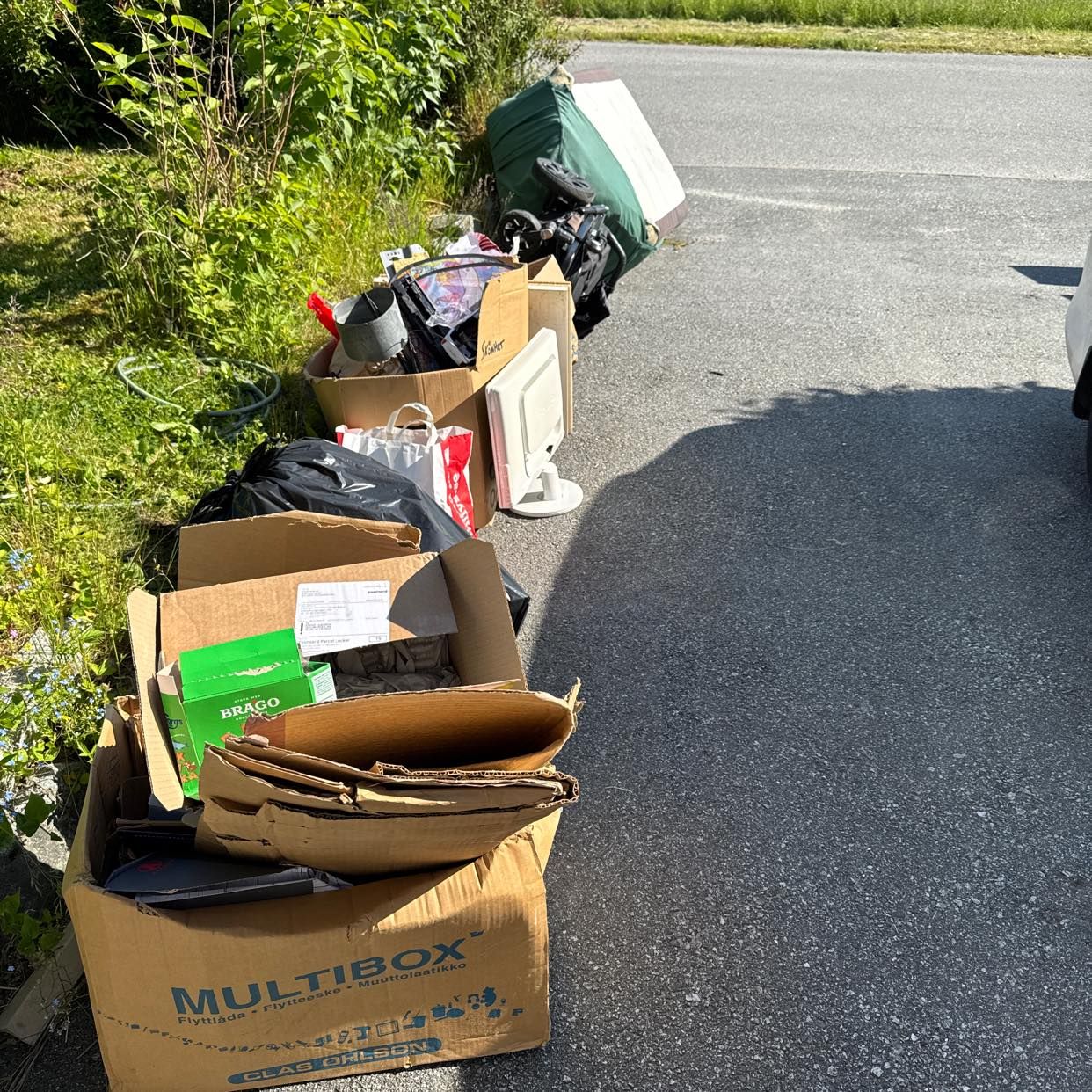 image of Köra sopor till tippen - Lidingö