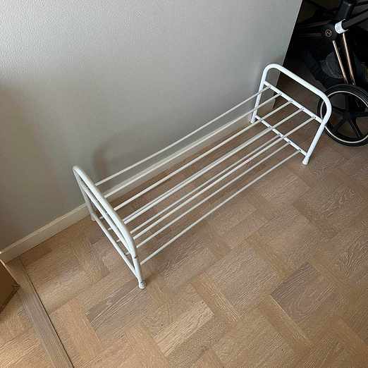 image of Metal shoe rack - Stockholm