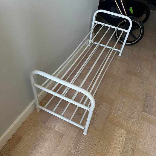 image of Metal shoe rack - Stockholm