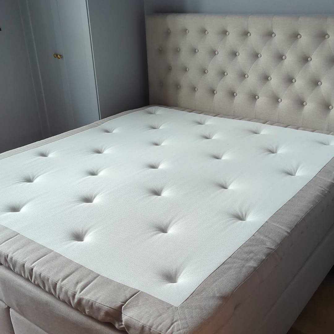 image of 180cm säng med sänggavel - 