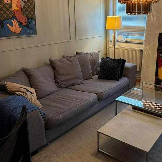 image of Grå soffa - Stockholm