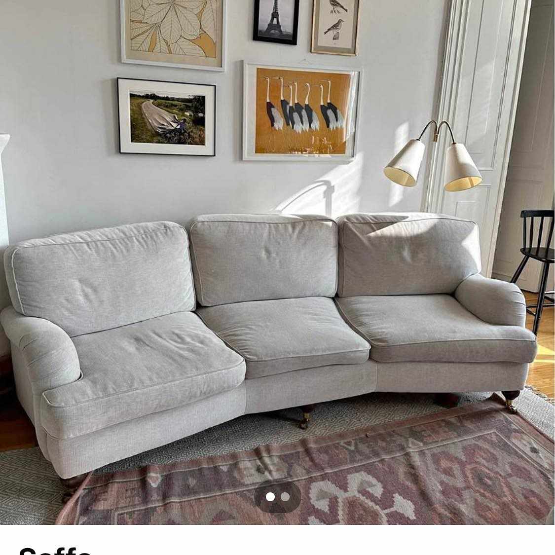 image of Soffa och fotälj - 