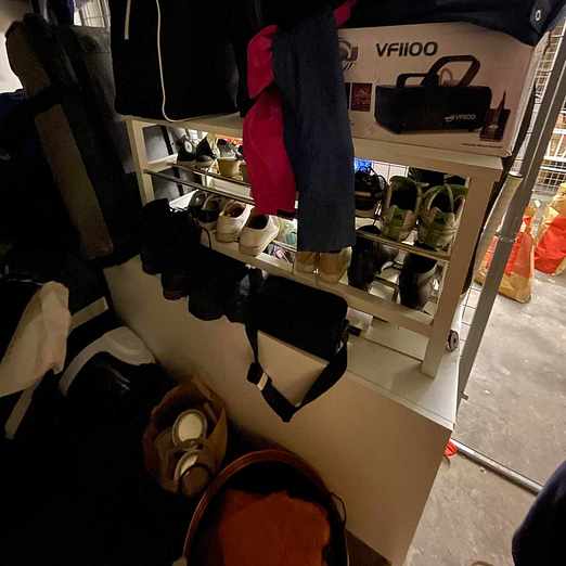 image of Shoe rack and cabinet - Stockholm