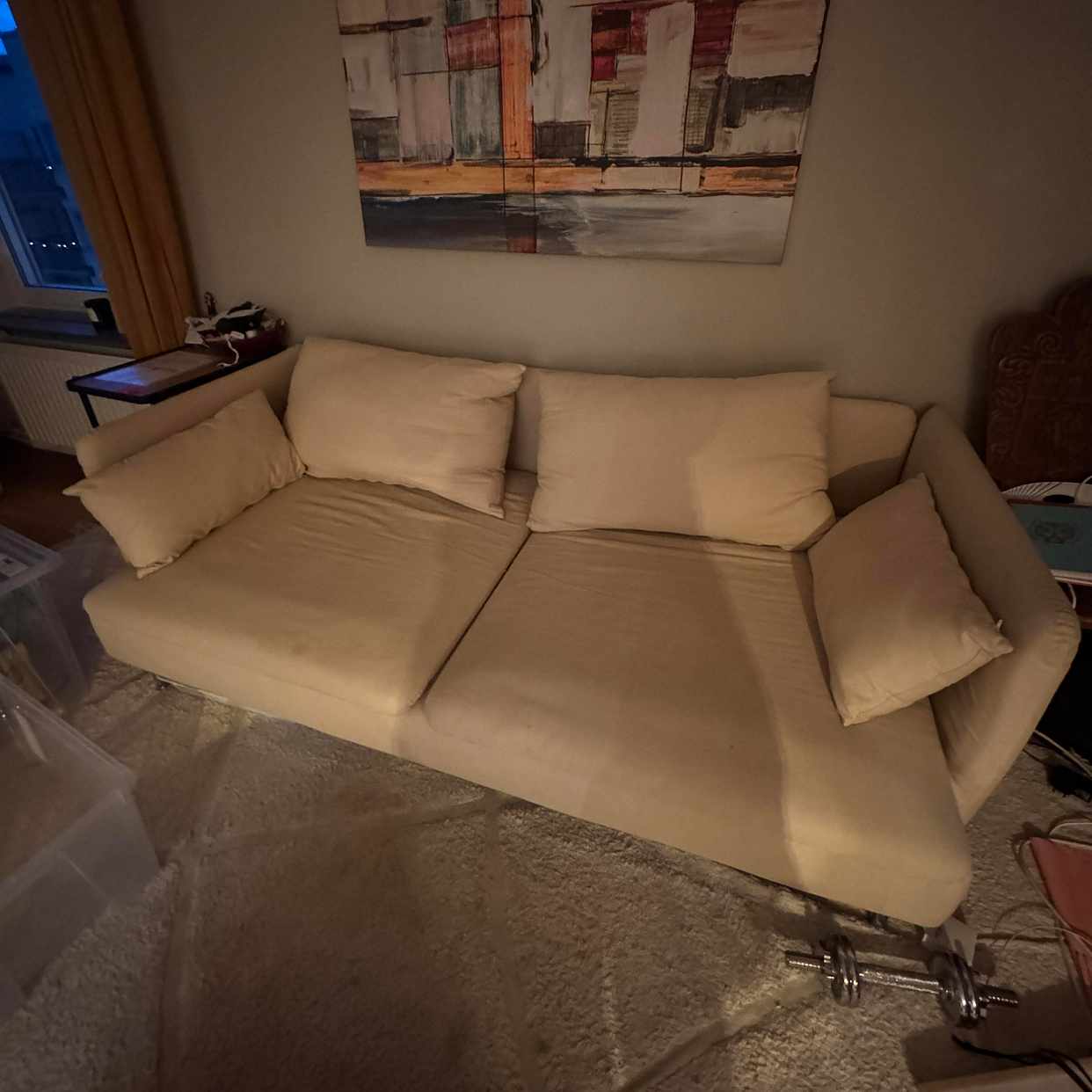 image of Säng soffa matbord tv+bän - 