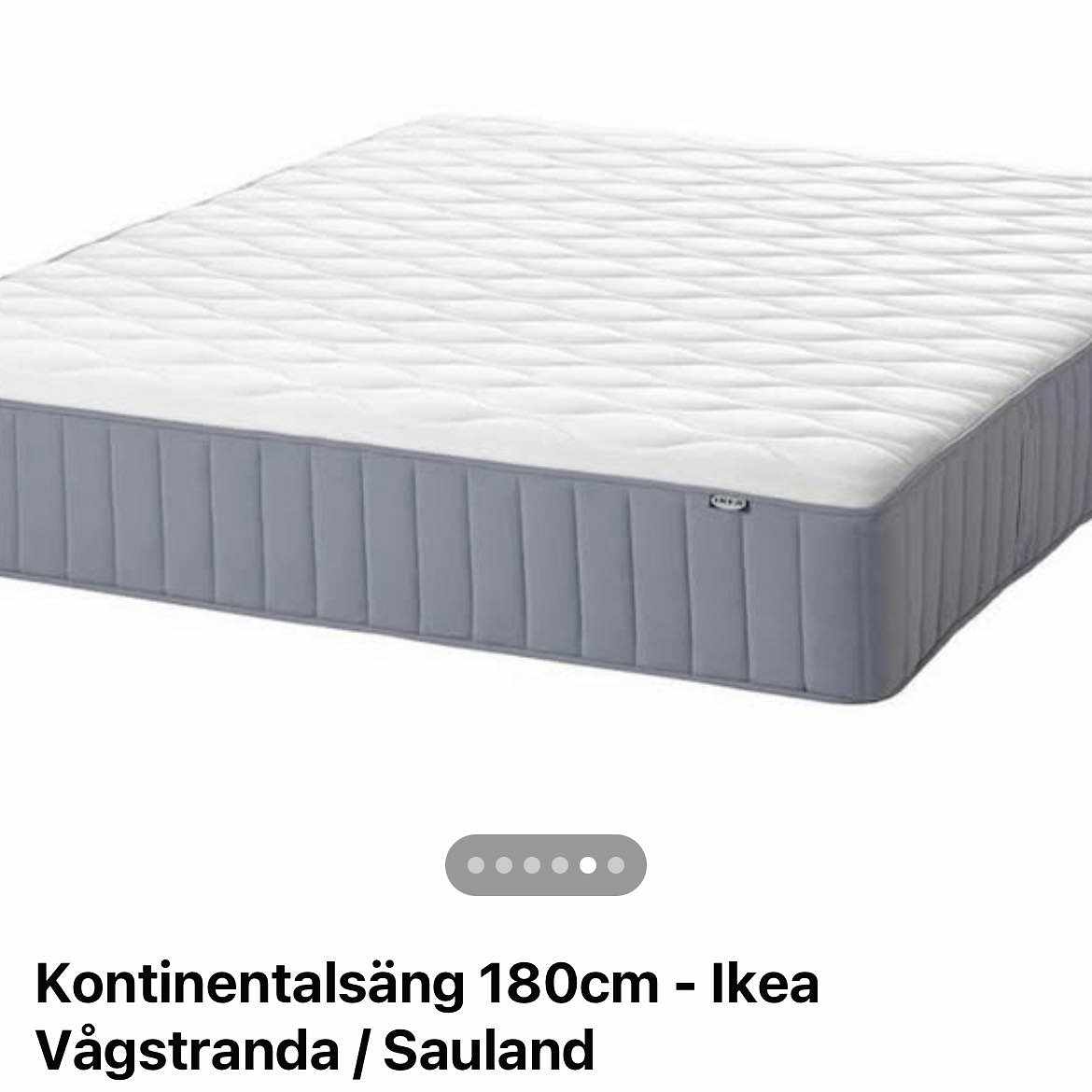 image of 180 kontinentalsäng - 