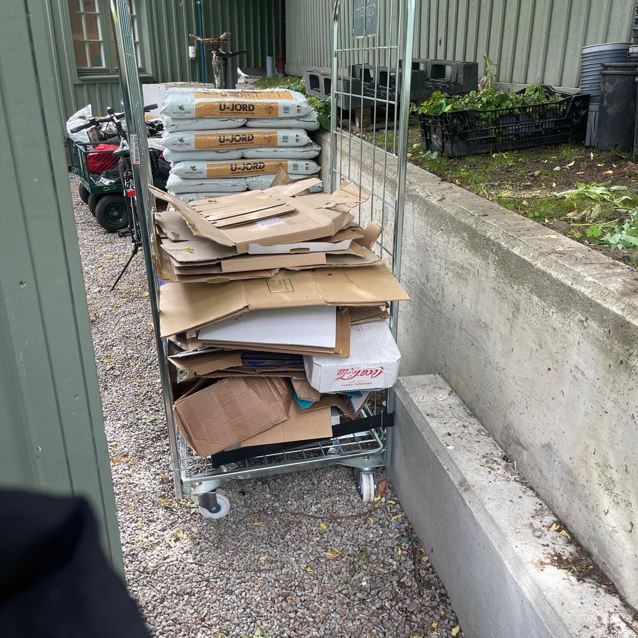 image of Kartong, sopor, plast - Stockholm