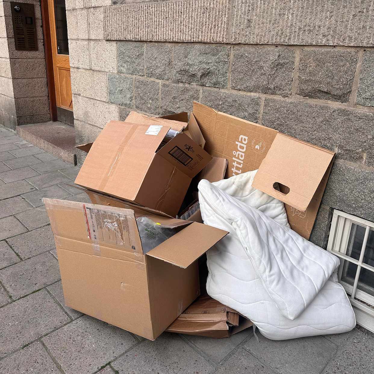 image of Diverse kartonger etc - Stockholm