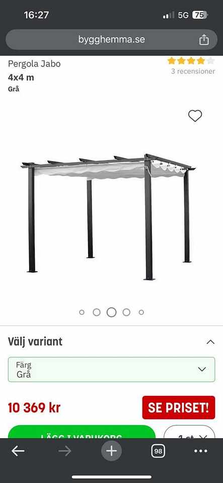image of pergola 4x4 - 