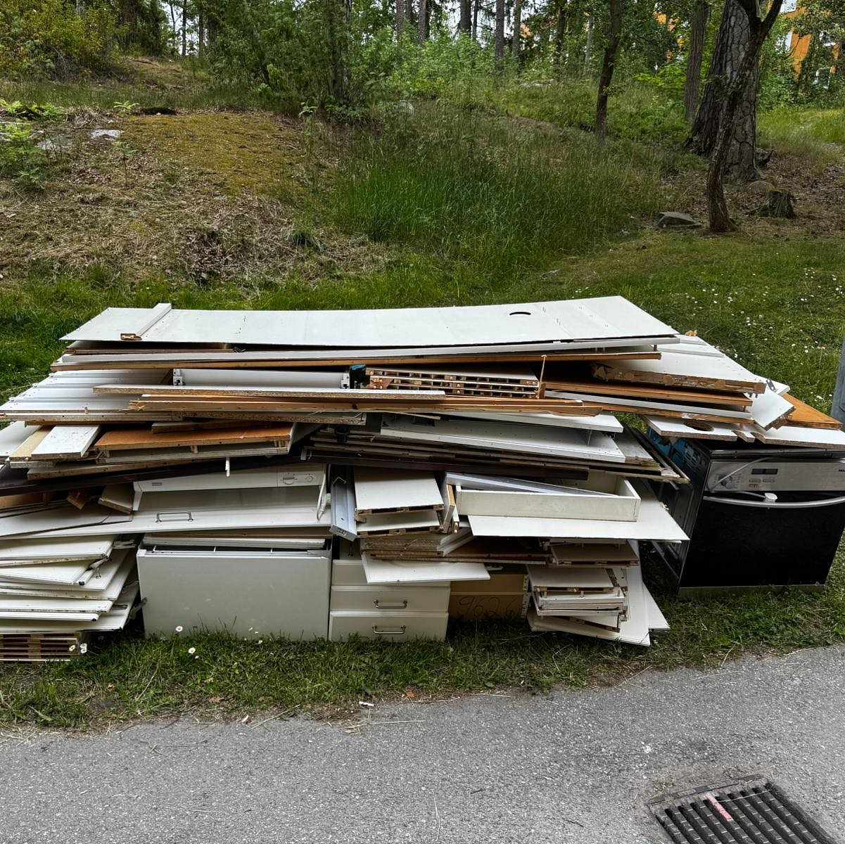 image of Du måste ha bomnyckel - Lidingö