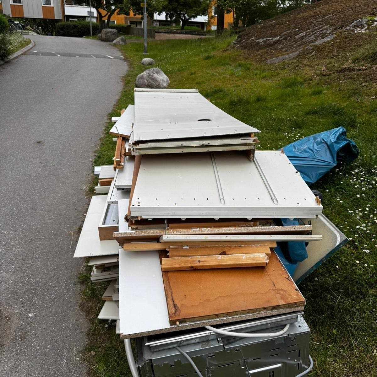 image of Du måste ha bomnyckel - Lidingö