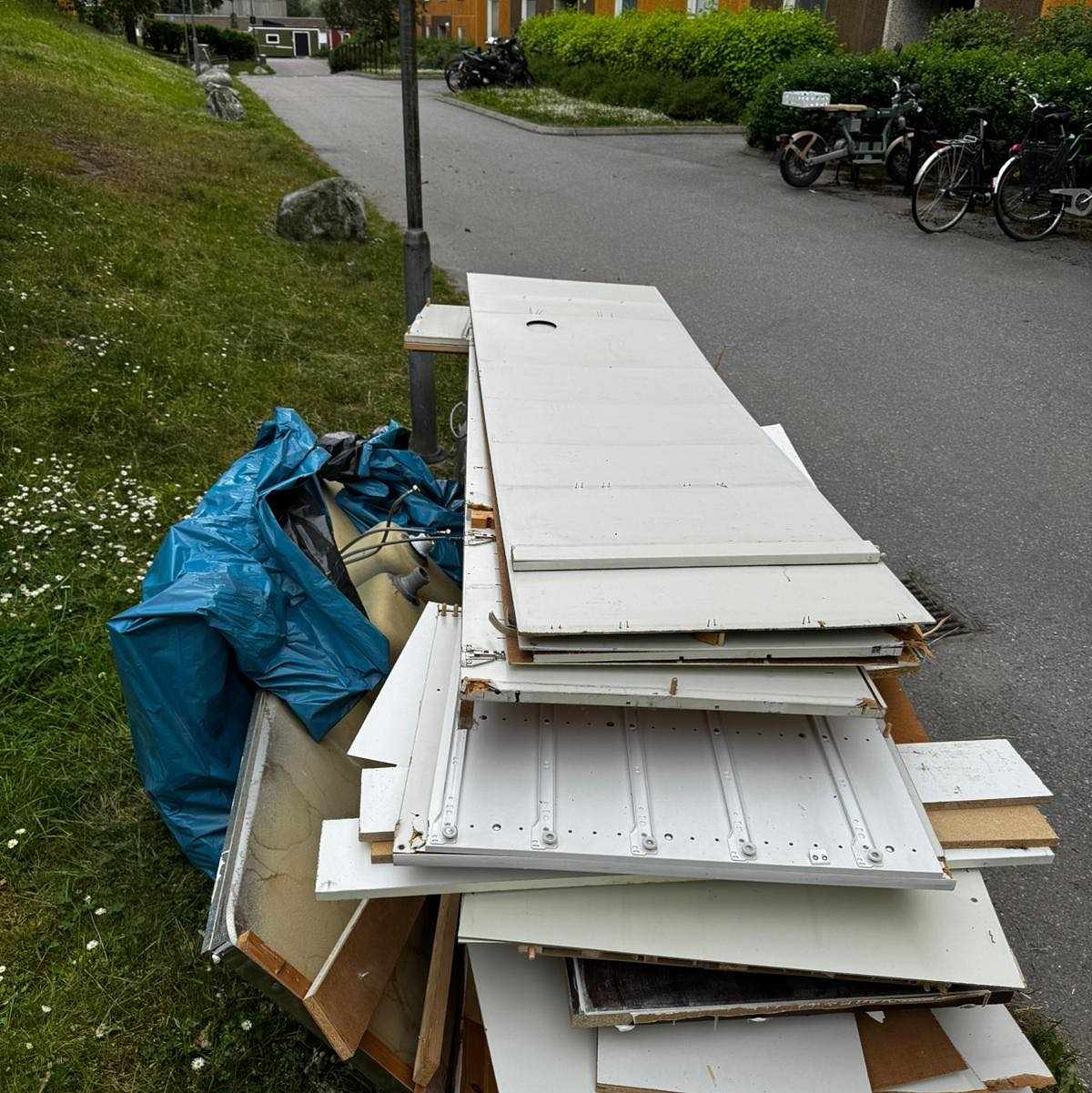 image of Du måste ha bomnyckel - Lidingö