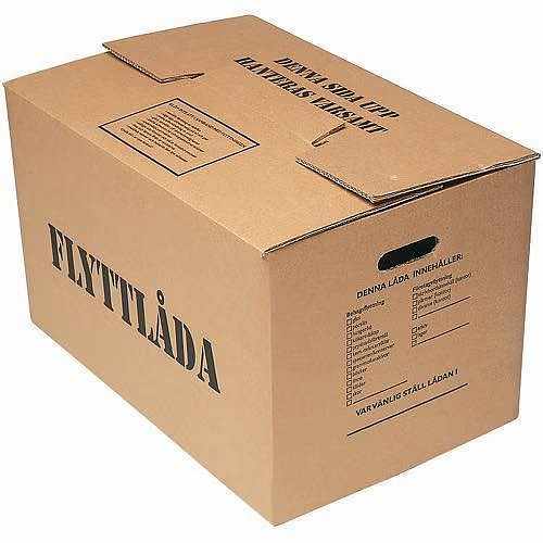 image of 6 stycken flyttkartonger - 