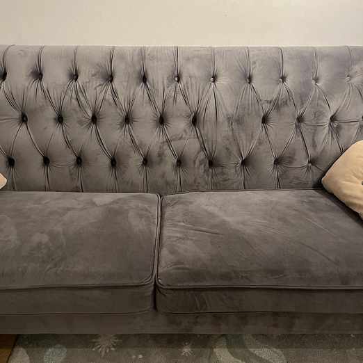 image of 3-sits soffa mörkgrå - Södertälje