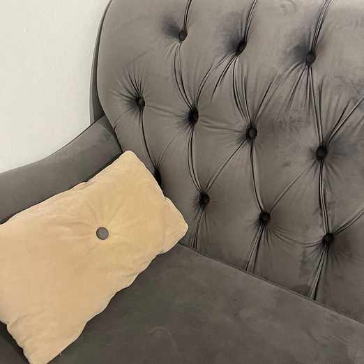 image of 3-sits soffa mörkgrå - Södertälje