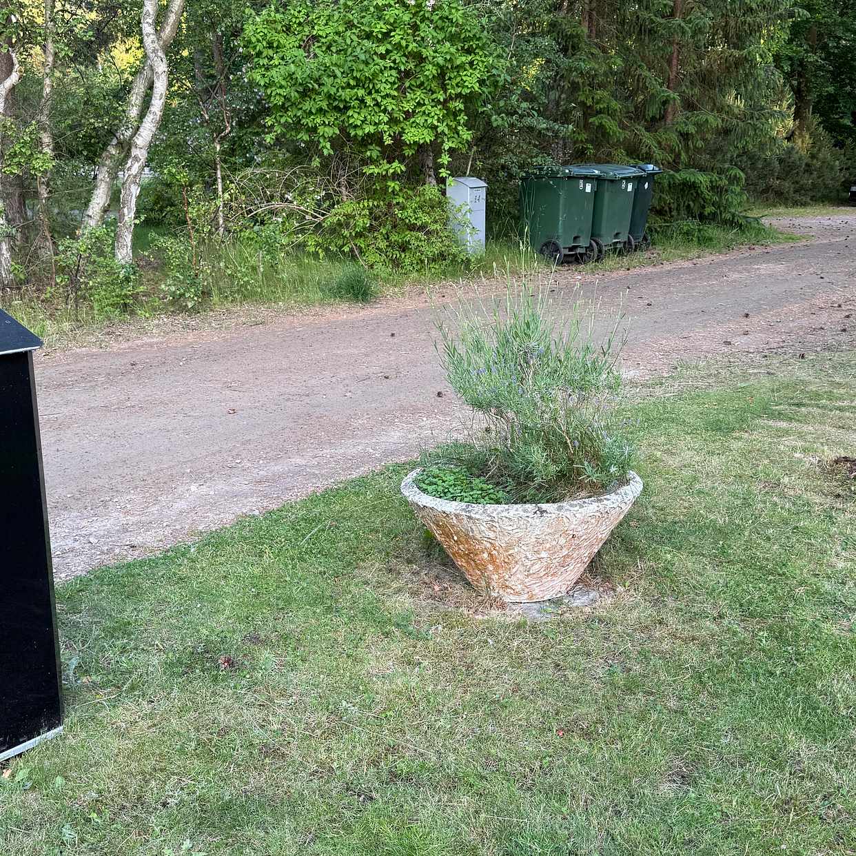 image of Kartonger och annat skräp - Höllviken
