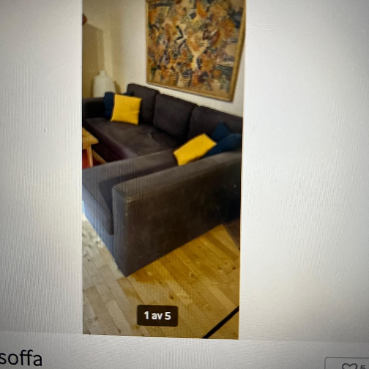 image of Bäddsoffa - 