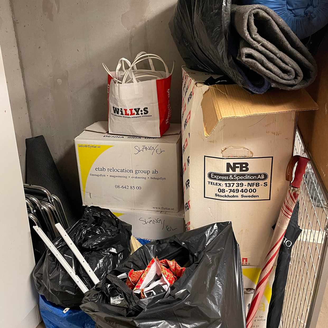 image of Sorterat skräp till tipp - Valsta